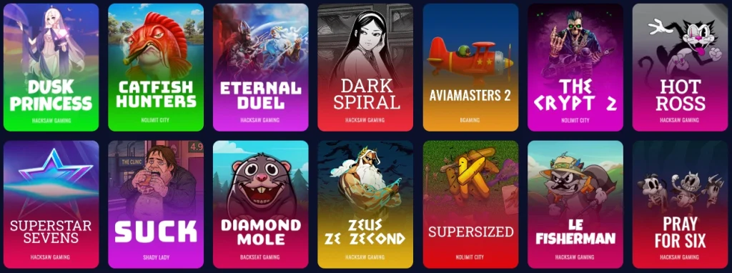 Przewodnik overview Casinia Casino